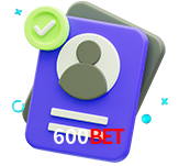 Tornar-se um membro do 600Bet é muito simples